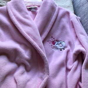 Nice and cozy pink robe